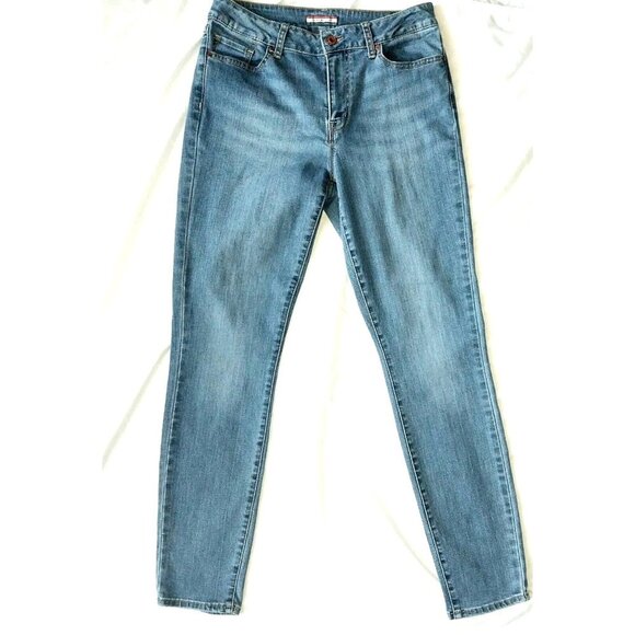 Tommy Hilfiger Denim - Tommy Hilfiger Women's Skinny Jeans Blue Denim Stretch 8